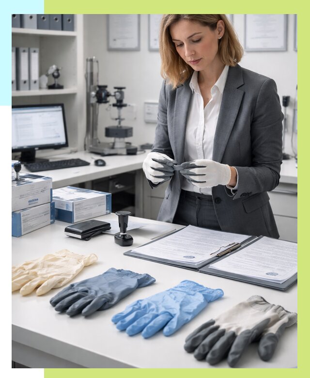 Сертификация перчаток в Евпатории от 8953 р. | Алешин-Евп