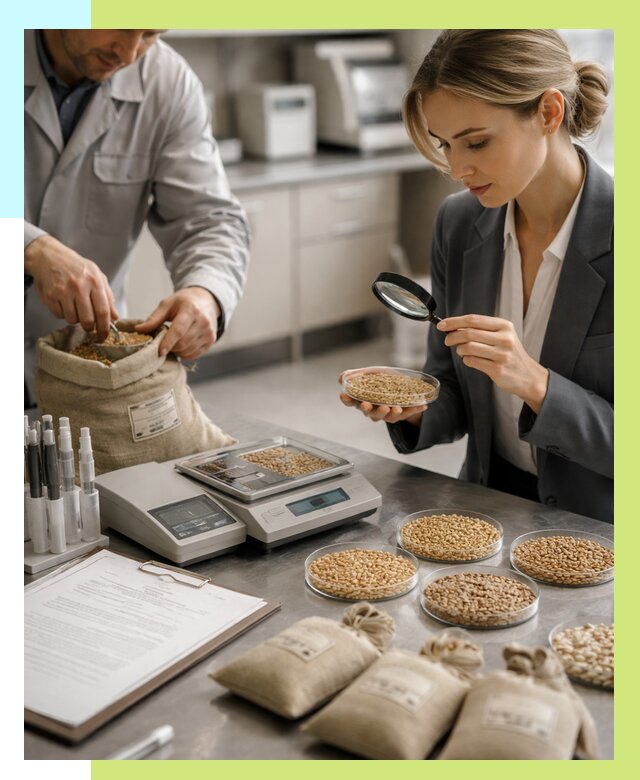 Сертификация зерна в Евпатории по цене от 15800 р. | Алешин-Евп