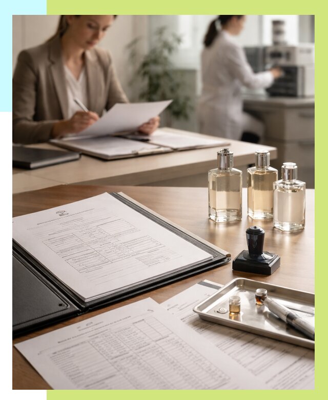 Сертификация парфюмерии в Евпатории от 15800 р. | Алешин-Евп