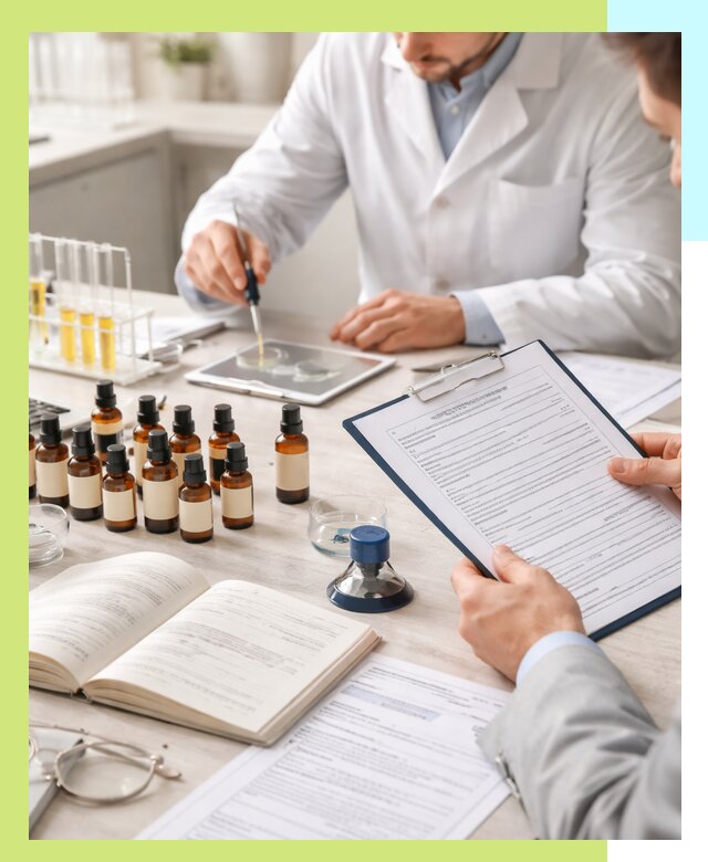 Сертификация эфирных масел и документация качества в Евпатории