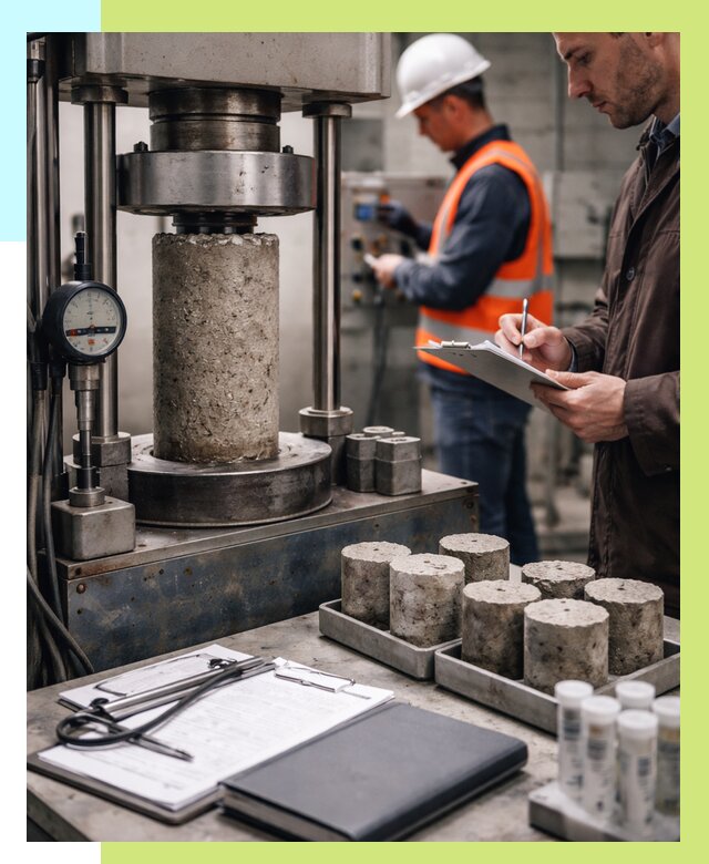 Сертификация бетона в Евпатории от 31599 р. сертификат | Алешин-Евп