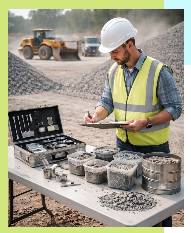 Сертификация щебня в Евпатории по ГОСТу и техническим требованиям