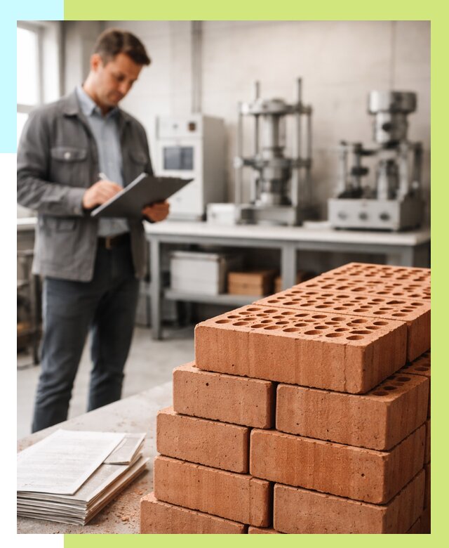 Сертификация кирпича в Евпатории от 15800 р. | Алешин-Евп под ключ