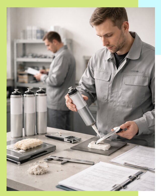 Сертификация монтажной пены и соответствие стандартам в Евпатории