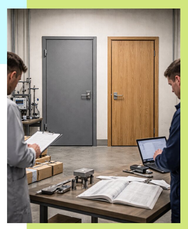 Сертификация дверей в Евпатории от 8426 р. под ключ | Алешин-Евп