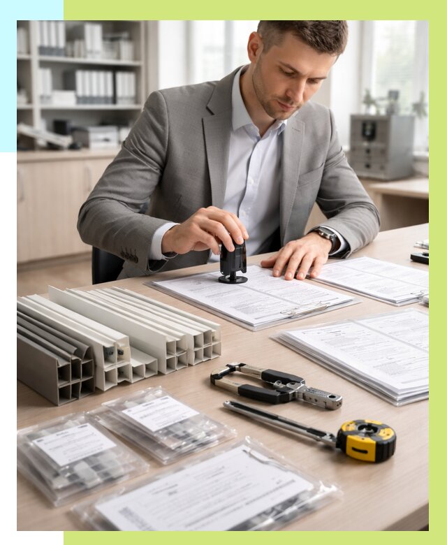 Сертификация ПВХ продукции в Евпатории от 8953 р., Алешин-Евп