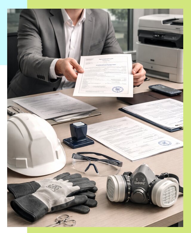 Сертификация СИЗ в Евпатории от 15800 р. | Алешин-Евп оформить