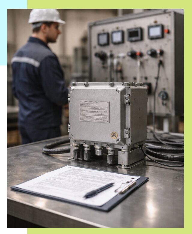 Сертификация взрывозащищенного оборудования в Евпатории от 36866 р. | Алешин-Евп