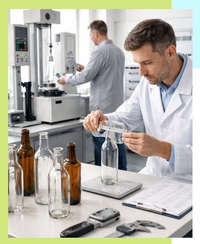 Сертификация стеклянных бутылок и сопутствующей упаковки в Евпатории