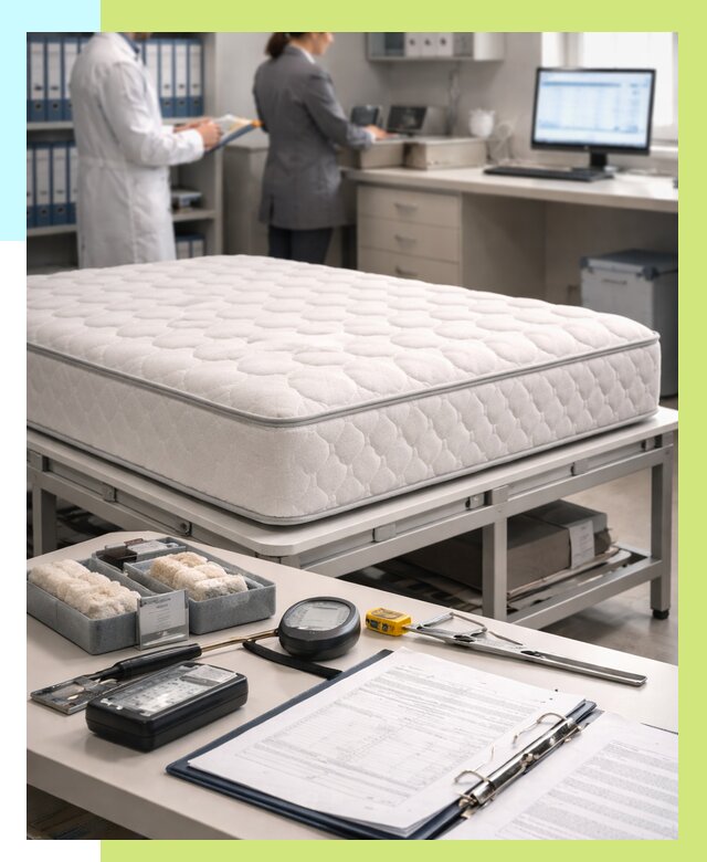 Сертификация матрасов в Евпатории от 8953 р. | Алешин-Евп