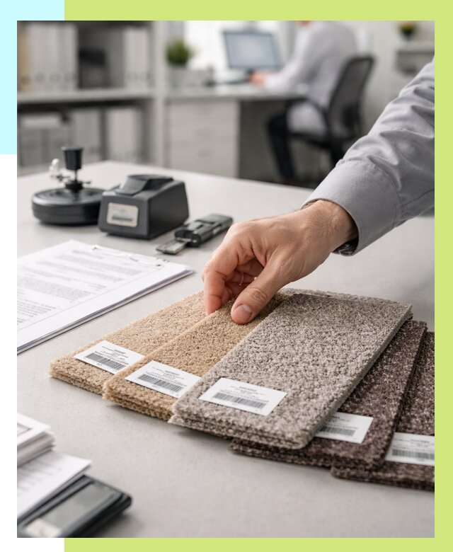 Сертификация ковролина в Евпатории от 15800 р., Алешин-Евп