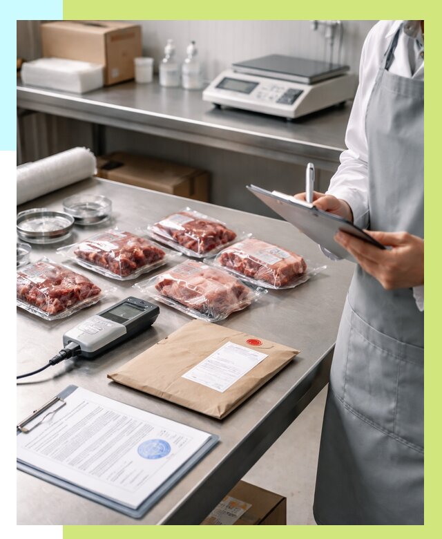 Сертификат на мясо и декларация в Евпатории от 8953 р. | Алешин-Евп