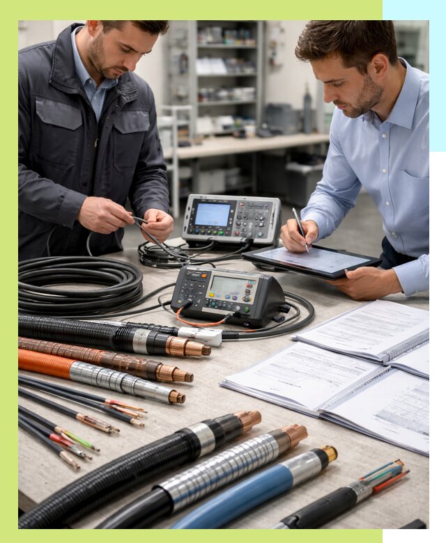 Сертификация кабеля и электропроводки в Евпатории под ключ