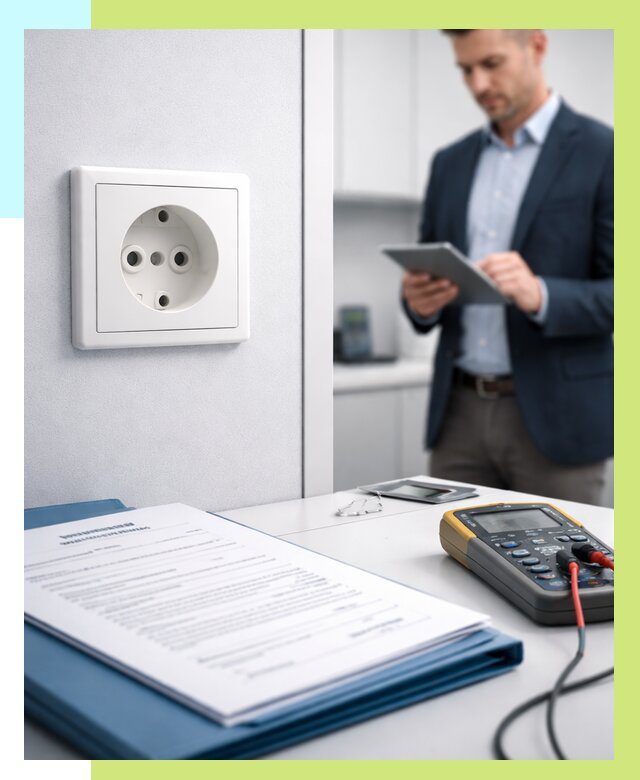 Сертификация розеток в Евпатории от 8953 р. | Алешин-Евп