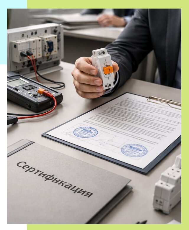 Сертификация выключателей под ключ в Евпатории от 15800 р. | Алешин-Евп
