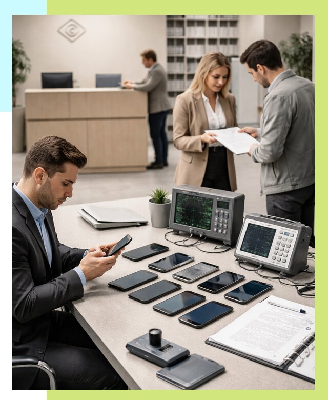 Сертификация телефонов в Евпатории от 26333 р. под ключ | Алешин-Евп