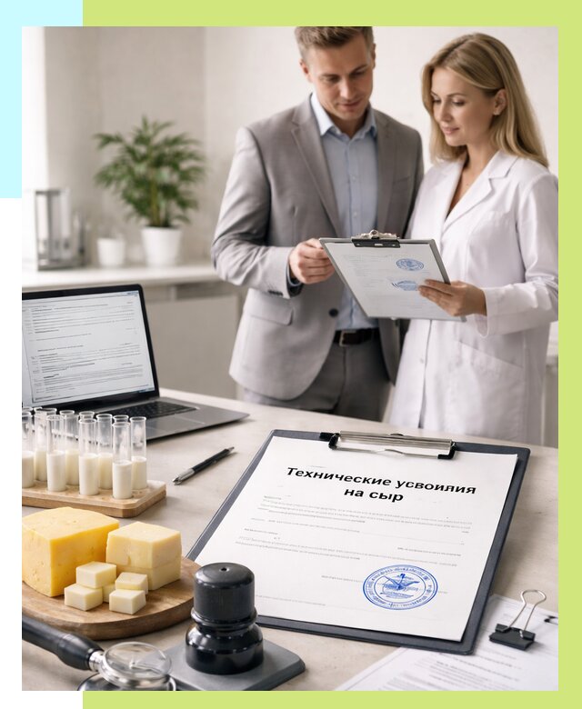 ТУ на сыры в Евпатории срочно от 12640 р. — оформление | Алешин-Евп