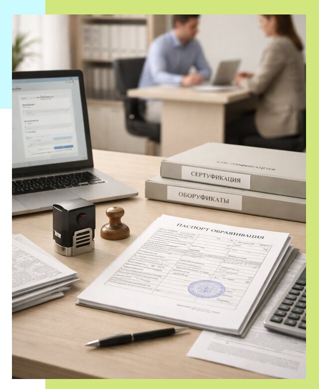 Паспорт оборудования ГОСТ в Евпатории от 3687 р. | Алешин-Евп