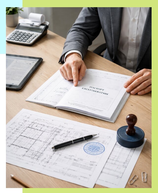 Паспорт эксплуатации в Евпатории под ключ от 4740 р. Алешин-Евп