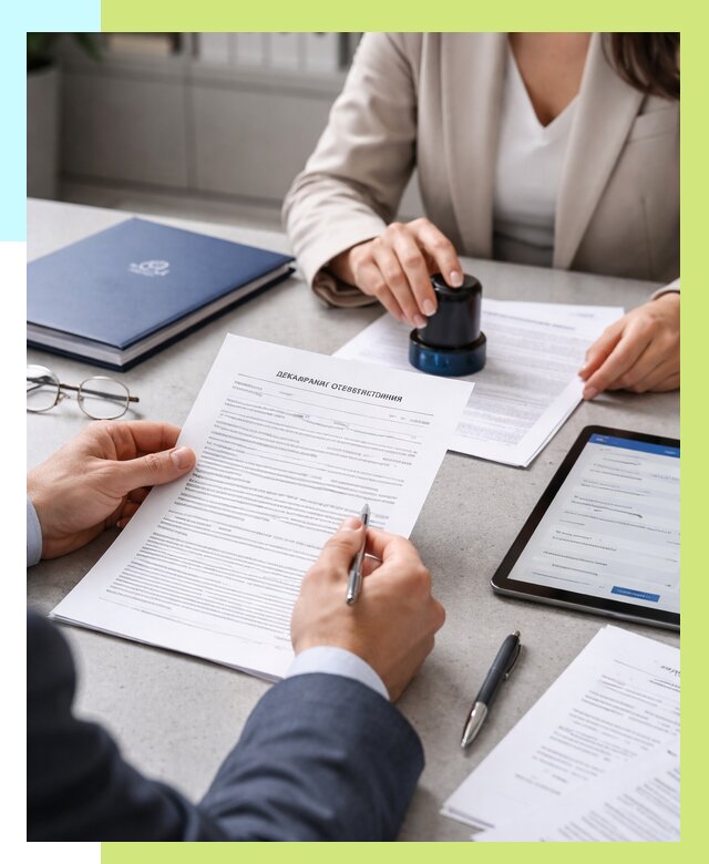 Декларация ГОСТ Р в Евпатории от 8953 р оформить в Алешин-Евп