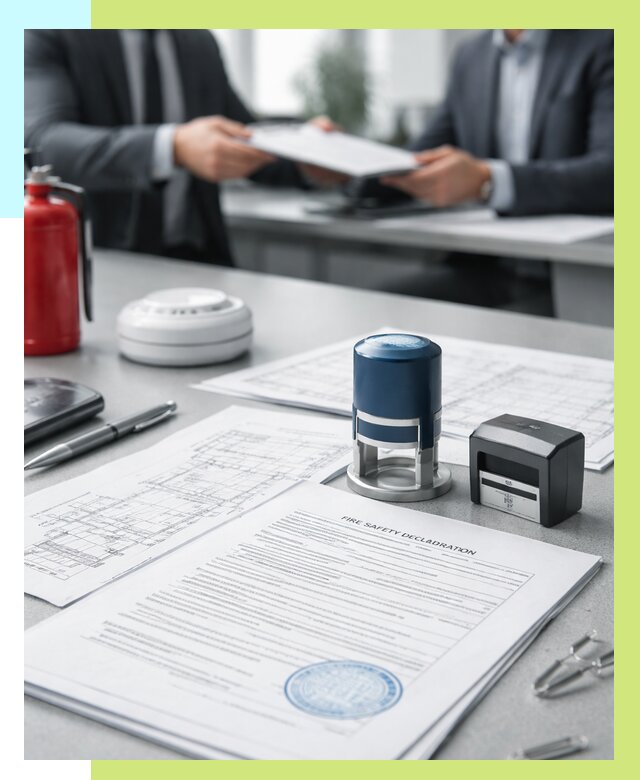 Декларация пожарной безопасности в Евпатории от 8426 р. | Алешин-Евп