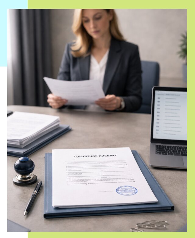 Отказное письмо для маркетплейсов в Евпатории от 2633 р., Алешин-Евп