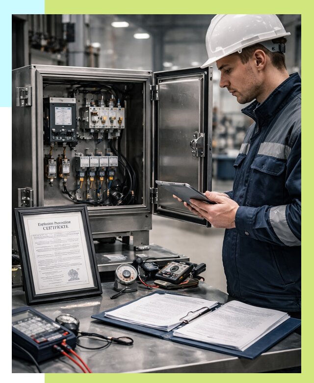 Сертификат взрывозащиты в Евпатории от 47399 р. | Алешин-Евп