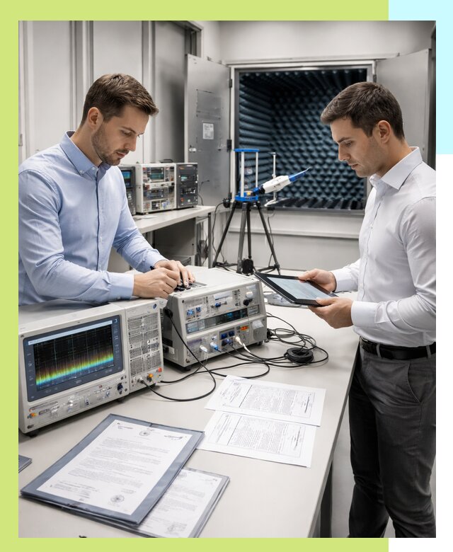 Оформление и выдача сертификата ЭМС для продукции в Евпатории