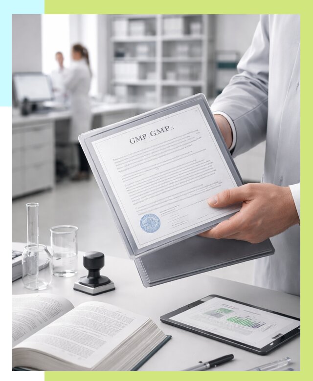 Сертификат GMP в Евпатории под ключ от 89531 р. | Алешин-Евп