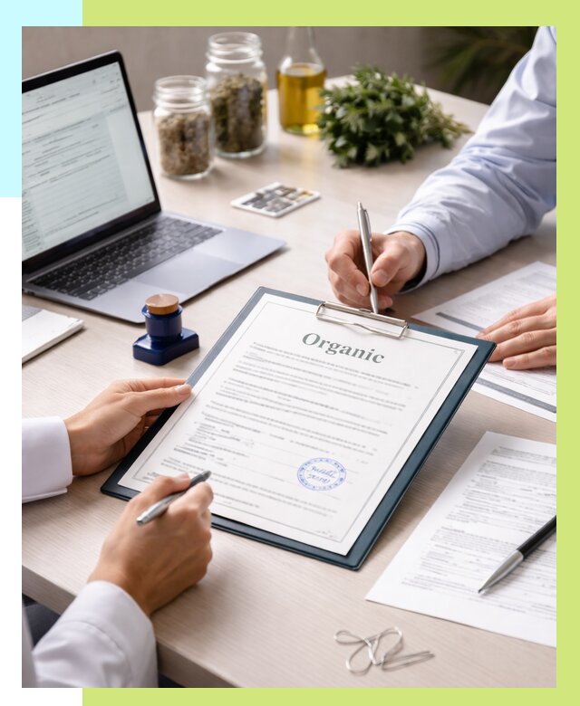 Оформление сертификат органик в Евпатории от 31599 р. | Алешин-Евп