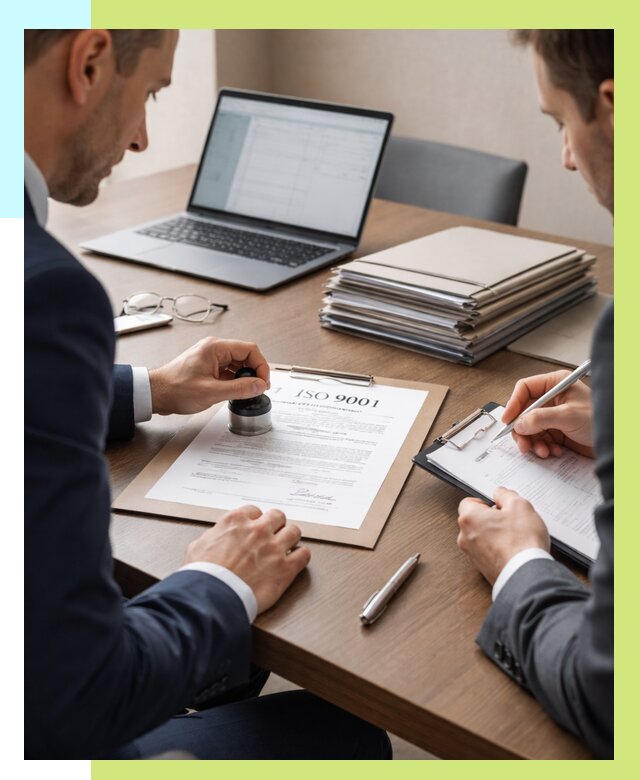 Сертификат ISO 9001 в Евпатории купить от 84264 р. | Алешин-Евп