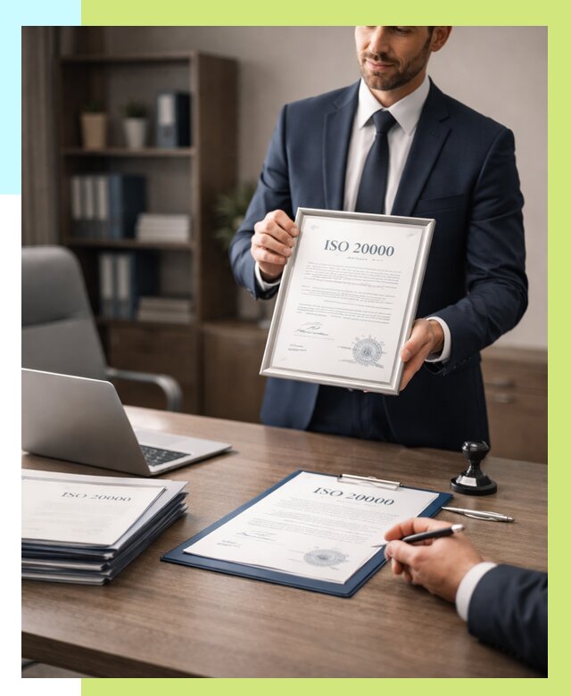 Сертификат ISO 20000 в Евпатории под ключ от 126396 р., Алешин-Евп